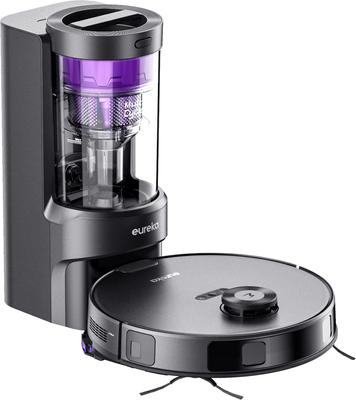 Show full view: Eureka NERE10S Self Emptying Bagless Robot Vacuum, Black/Purple slide 2 of 9