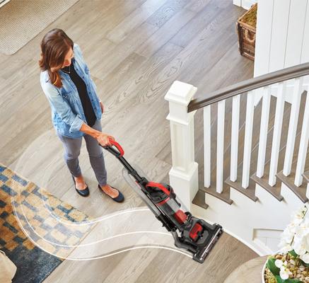 Show full view: Eureka NEU351 Max Swivel Pet Plus Upright Vacuum, Red/Black slide 2 of 6