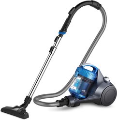 Eureka WhirlWind Canister Vacuum, Blue, 3-L
