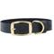Show in main carousel: Euro-Dog Celtic Gold Style Leather Dog Collar, Midnight Black, Small slide 1 of 7