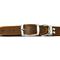 Show in main carousel: Euro-Dog Celtic Style Luxury Leather Dog Collar, Bark Brown, X-Small slide 2 of 8