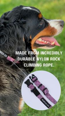 Show full view: Euro-Dog Climbing Rope Dog Collar, Mountain Argyle, Small slide 9 of 11