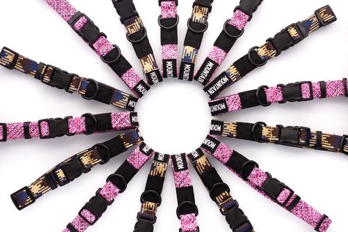 Show full view: Euro-Dog Climbing Rope Dog Collar, Mountain Blush, Medium slide 7 of 11