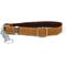 Show in main carousel: Euro-Dog Luxury Leather Martingale Dog Collar, Tan, Large slide 1 of 8