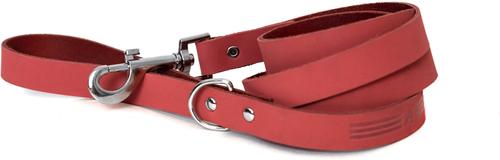 Show full view: Euro-Dog Modern Leather Dog Lead, Coral Reef, Large slide 1 of 4