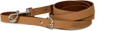 Euro-Dog Modern Leather Dog Lead, Khaki, Large