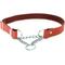 Show in main carousel: Euro-Dog Modern Leather Martingale Dog Collar, Coral Reef, Small: 10 to 15-in neck slide 2 of 7