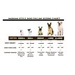 Show in main carousel: Euro-Dog Modern Leather Martingale Dog Collar, Earth Brown, X-Small: 9 to 12-in neck slide 5 of 7