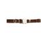 Show in main carousel: Euro-Dog Modern Leather Quick Release Dog Collar, Chocolate, Medium: 12 to 18-in neck slide 3 of 7