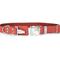 Show in main carousel: Euro-Dog Modern Leather Quick Release Dog Collar, Coral Reef, Medium: 12 to 18-in neck slide 2 of 7