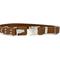 Show in main carousel: Euro-Dog Modern Leather Quick Release Dog Collar, Earth Brown, X-Small: 9 to 12-in neck slide 2 of 7