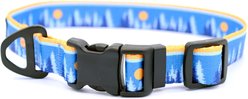 Euro-Dog Outdoor Style Nylon Dog Collar, Frozen Forest, Medium: 12 to 17-in neck, 3/4-in wide