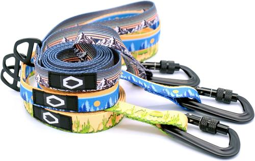Show full view: Euro-Dog Outdoor Style Nylon Dog Leash, 6-ft long, 3/4-in wide, Mountain Sunset slide 3 of 5