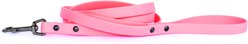 Euro-Dog PVC Dog Leash, Coral, 6-ft long, 5/8-in wide
