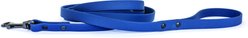 Euro-Dog PVC Dog Leash, Navy, 6-ft long, 5/8-in wide