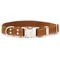 Show in main carousel: Euro-Dog Quick Release Leather Dog Collar, Bark Brown, Large: 15 to 23-in neck slide 1 of 7