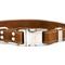 Show in main carousel: Euro-Dog Quick Release Leather Dog Collar, Bark Brown, X-Large: 16 to 26-in neck slide 5 of 7