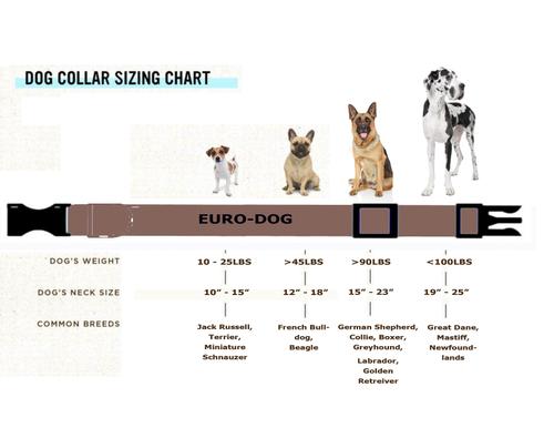 Show full view: Euro-Dog Traditional Leather Dog Collar, Bark Brown, Medium: 13 to 17-in neck slide 2 of 7