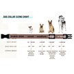 Show in main carousel: Euro-Dog Waterproof Quick Release PVC Dog Collar, Navy, Large: 15 to 23-in neck slide 2 of 6