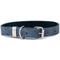 Show in main carousel: Euro-Dog Zen Style Leather Dog Collar, Blue Jeans, Small slide 1 of 8