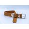 Show in main carousel: Euro-Dog Zen Style Leather Dog Collar, Earth Brown, Large slide 2 of 7