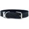 Show in main carousel: Euro-Dog Zen Style Leather Dog Collar, Midnight Black, Large slide 1 of 7