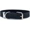 Show in main carousel: Euro-Dog Zen Style Leather Dog Collar, Midnight Black, Medium slide 1 of 7