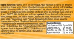 Evanger's Chicken Wet Ferret Food, 6-oz can, case of 12 slide 2 of 8