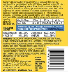 Evanger's Classic Recipes Chicken & Rice Canned Dog Food, 12.5-oz, case of 12 slide 2 of 5