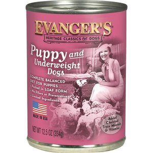Evanger's Classic Recipes Puppy Canned Dog Food, 12.5-oz, case of 12 Evanger's Classic Recipes Puppy Canned Dog Food, 12.5-oz, case of 12
