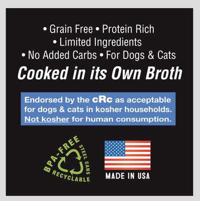 Show full view: Evanger's Grain-Free Beef Canned Dog & Cat Food, 6-oz, case of 24 slide 4 of 9