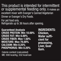 Evanger's Grain-Free Chicken Canned Dog & Cat Food, 12.8-oz, case of 12 slide 2 of 6