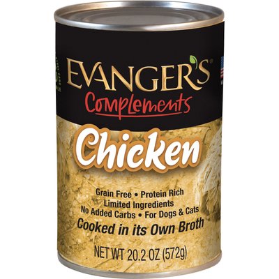 Evanger's Evanger's Chicken Canned Dog & Cat Food, 20.02-oz, case of 12