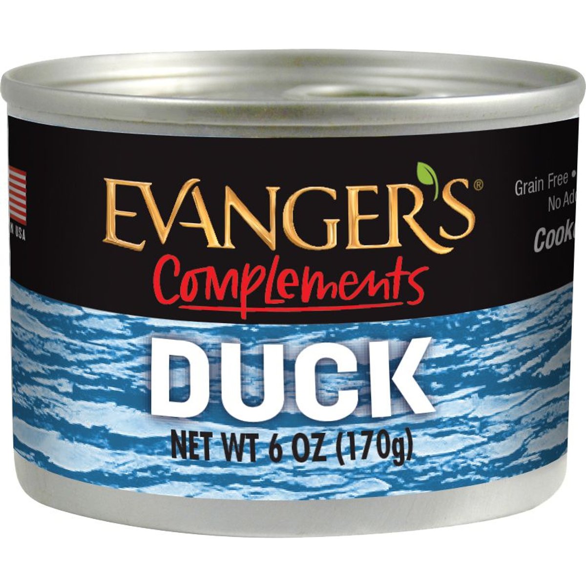 Evanger's Duck Canned Dog & Cat Food, 6-oz, case of 24