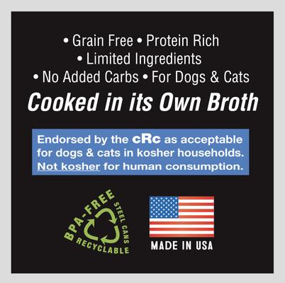 Show full view: Evanger's Grain-Free Duck Canned Dog & Cat Food, 6-oz, case of 24 slide 4 of 7