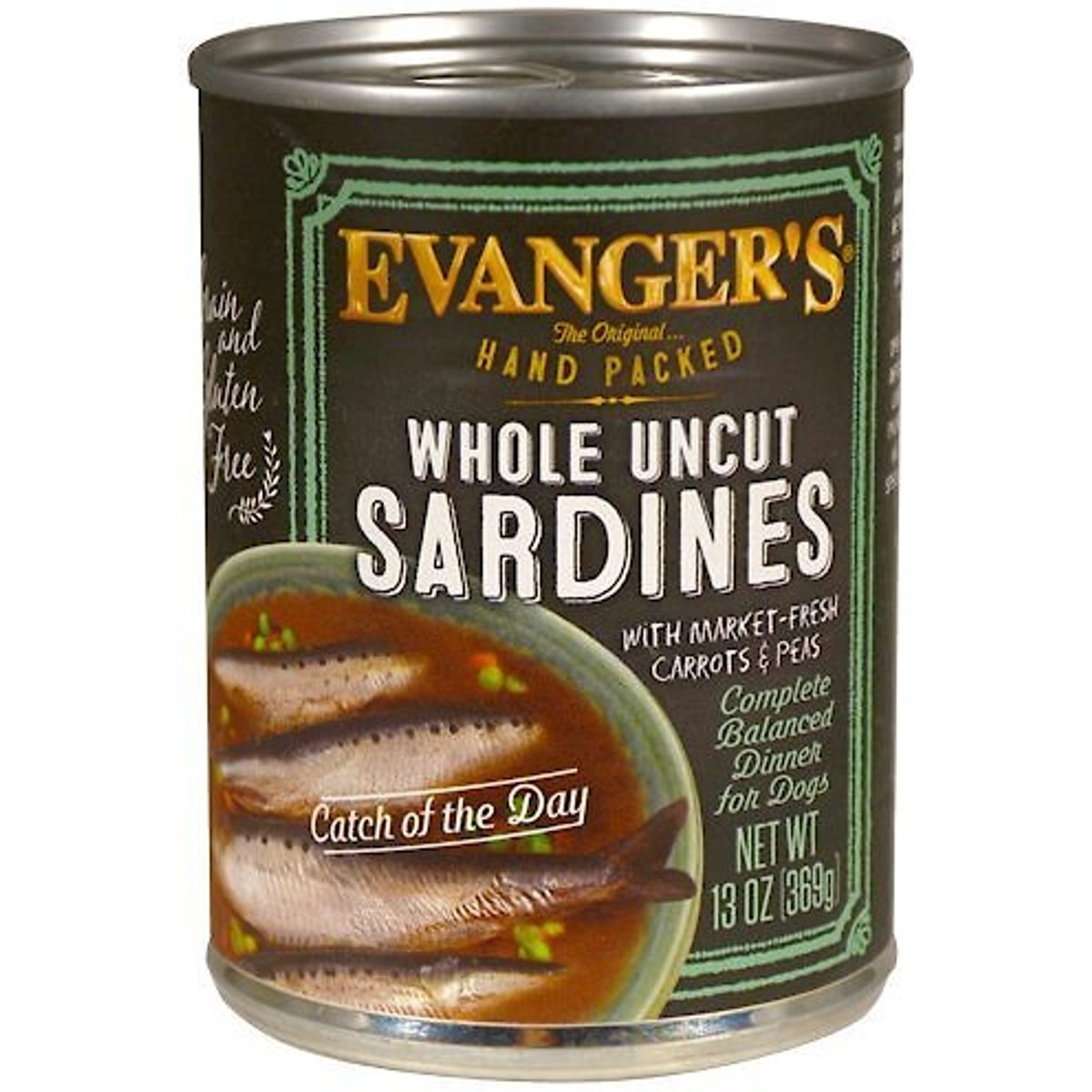 Evanger's Hand Packed Catch of the Day Canned Dog Food, 13-oz, 12 ct