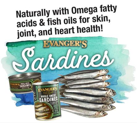 Show full view: Evanger's Grain-Free Hand Packed Catch of the Day Canned Dog Food, 12-oz, case of 12 slide 5 of 8
