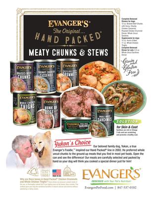 Show full view: Evanger's Grain-Free Hand Packed Roasted Whole Chicken Drummets Dinner Canned Dog Food, 12-oz, case of 12 slide 6 of 9