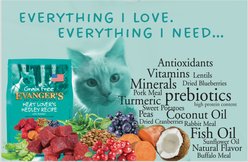 Evanger's Grain-Free Meat Lover's Medley with Rabbit Dry Cat Food, 4.4-lb bag slide 2 of 4