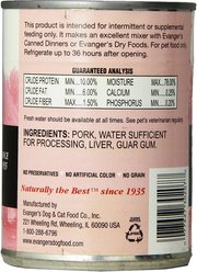 Evanger's Grain-Free Pork Canned Dog & Cat Food, 12.5-oz, case of 12 slide 2 of 8