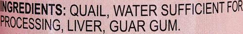 Show full view: Evanger's Grain-Free Quail Canned Dog & Cat Food, 12.5-oz, case of 12 slide 5 of 8