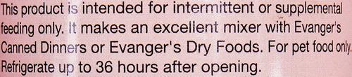 Show full view: Evanger's Grain-Free Quail Canned Dog & Cat Food, 6-oz, case of 24 slide 6 of 7