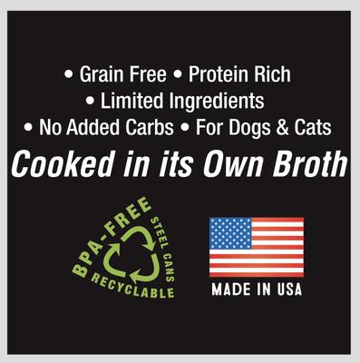 Show full view: Evanger's Grain-Free Rabbit Canned Dog & Cat Food, 12.5-oz, case of 12 slide 4 of 8