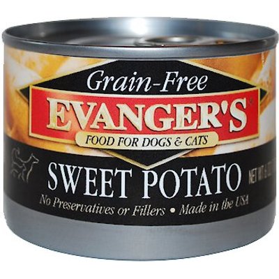 Evanger's Evanger's Sweet Potato Canned Dog & Cat Food Supplement, 6-oz, 24 ct