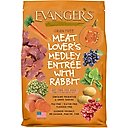 Evanger's Meat Lover's Medley with Rabbit Grain-Free Dry Dog Food, 4.4-lb bag