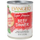 Evanger's Super Premium Beef Dinner Grain-Free Canned Dog Food, 12.5-oz, case of 12