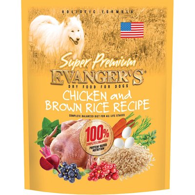 Evanger's Evanger's Super Premium Chicken with Rice Dry Dog Food, 16.5-lb bag