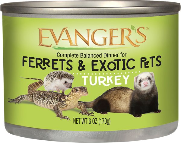 Evanger's Turkey Wet Ferret Food, 6-oz can, case of 12 Evanger's Turkey Wet Ferret Food, 6-oz can, case of 12
