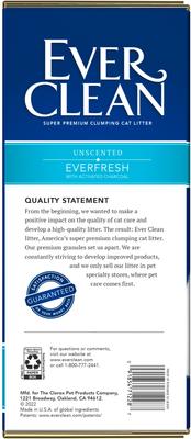 Show full view: Ever Clean Everfresh Unscented Clumping Clay Cat Litter, 25-lb box slide 9 of 12