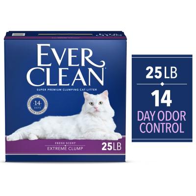 Show full view: Ever Clean Extreme Clump Fresh Scented Clumping Clay Cat Litter, 25-lb box slide 1 of 12